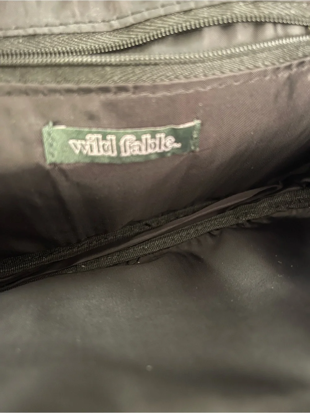 wild fable Black Crossbody Messenger Bag